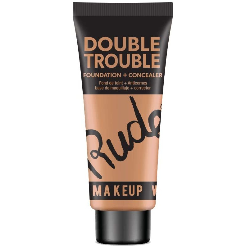 RUDE Double Trouble Foundation + concealer(D0102H2B59U)