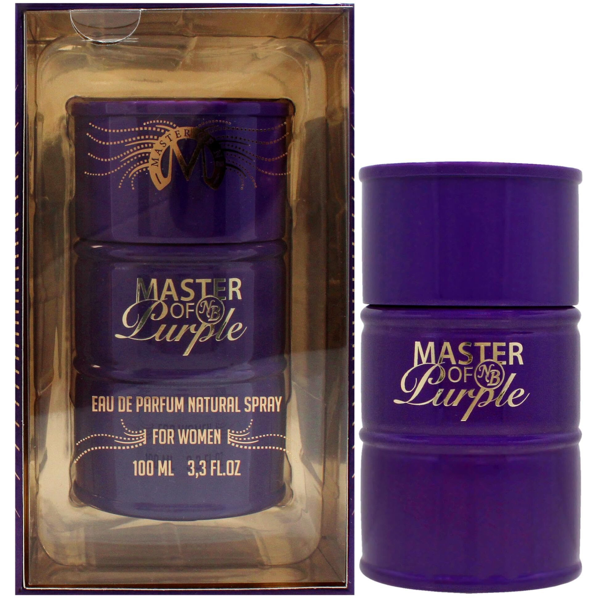 Master of Purple by New Brand for Women - 3.3 oz EDP Spray