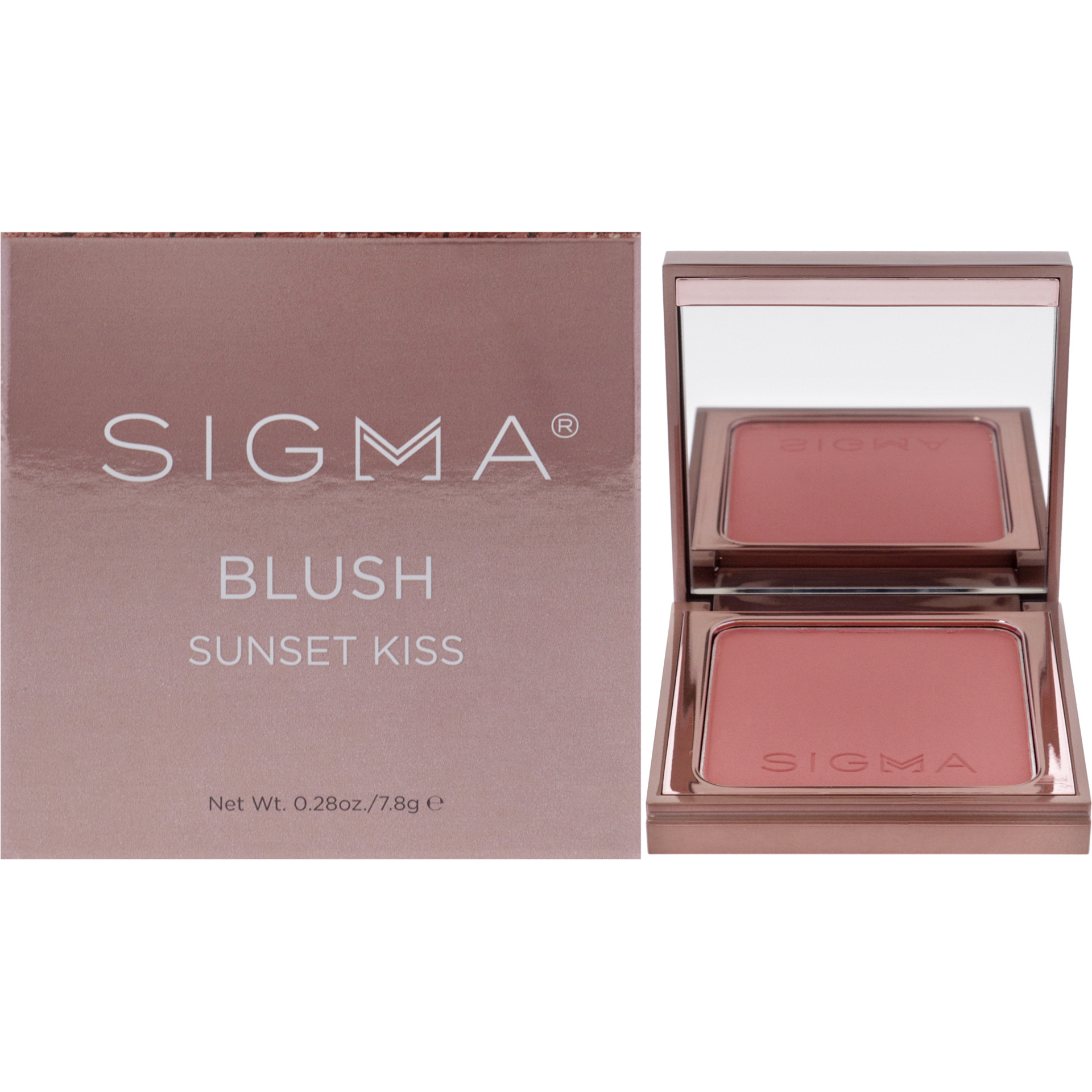 Powder Blush - Sunset Kiss by SIGMA for Women - 0.28 oz Blush