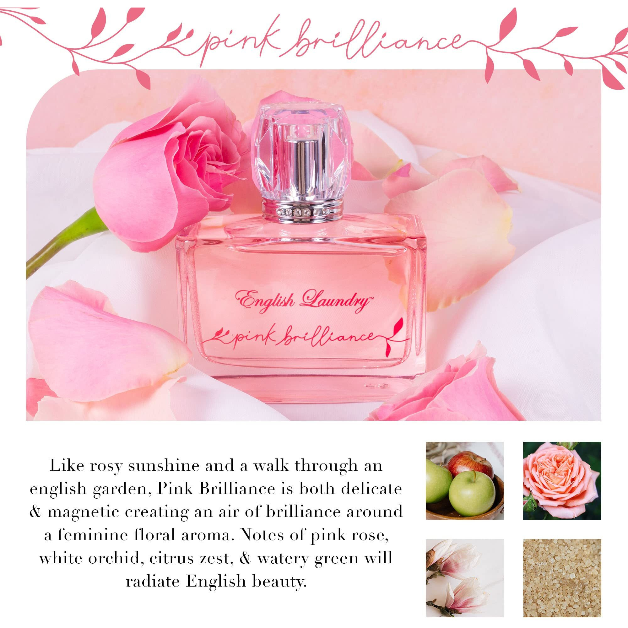 Pink Brilliance by English Laundry, 3.4 oz Eau De Parfum Spray for Women