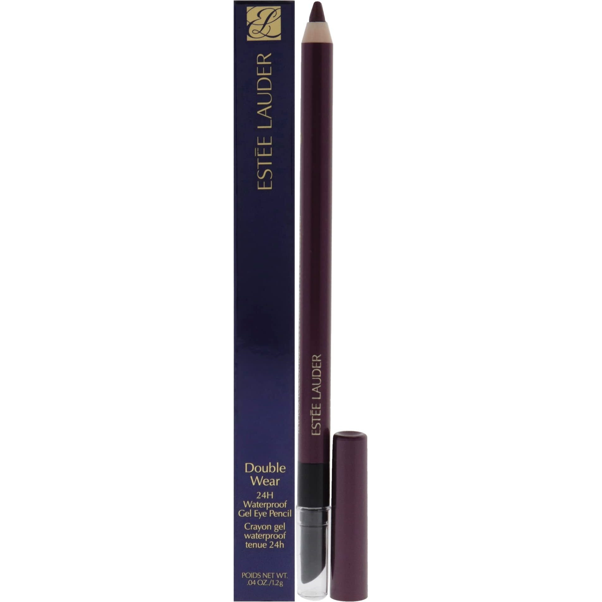 Double Wear 24H Waterproof Gel Eye Pencil - 09 Aubergine by Estee Lauder for Women - 0.04 oz Eye Pencil