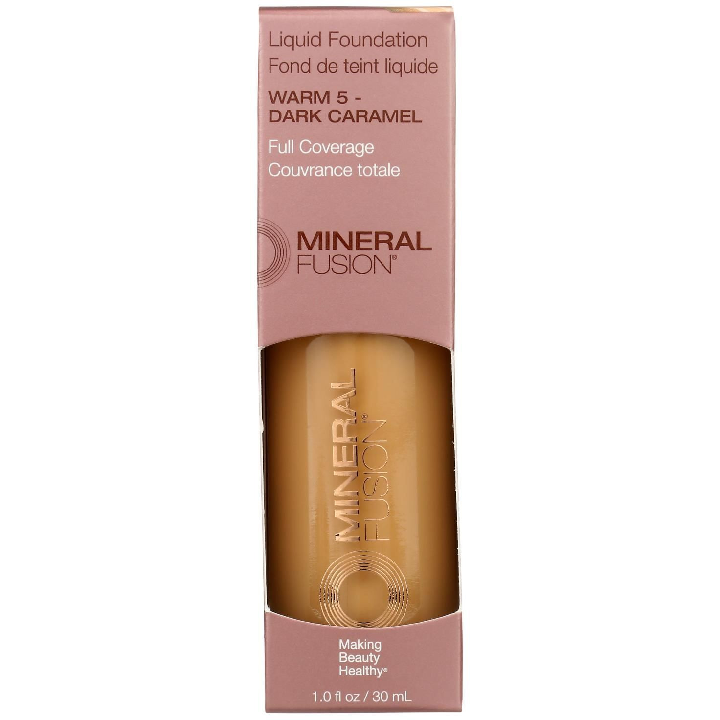 Mineral Fusion - Mkup Liquid Foundation Warm5 - 1 Each-1 Fz(D0102H541Q6)
