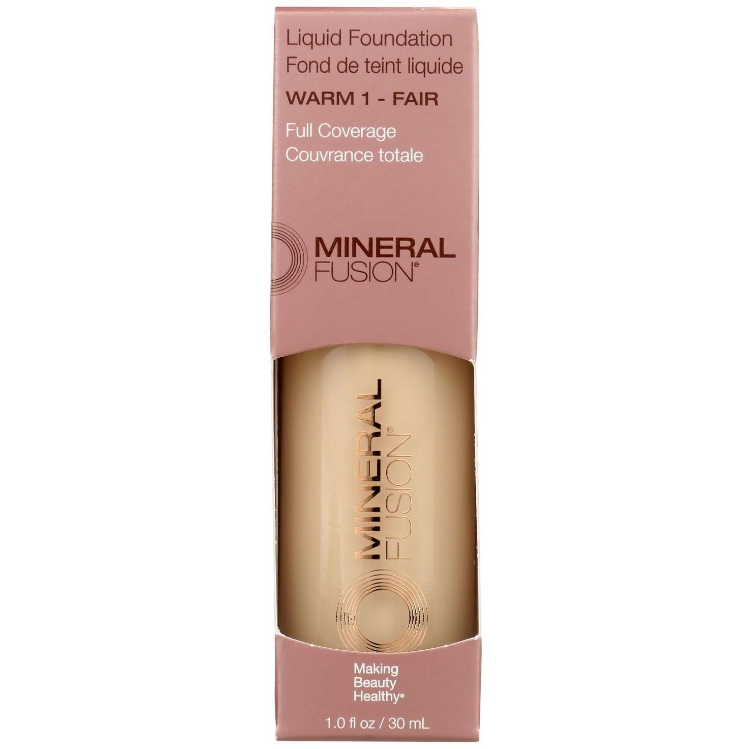 Mineral Fusion - Mkup Liquid Foundation Warm1 - 1 Each-1 Fz(D0102H5417J)