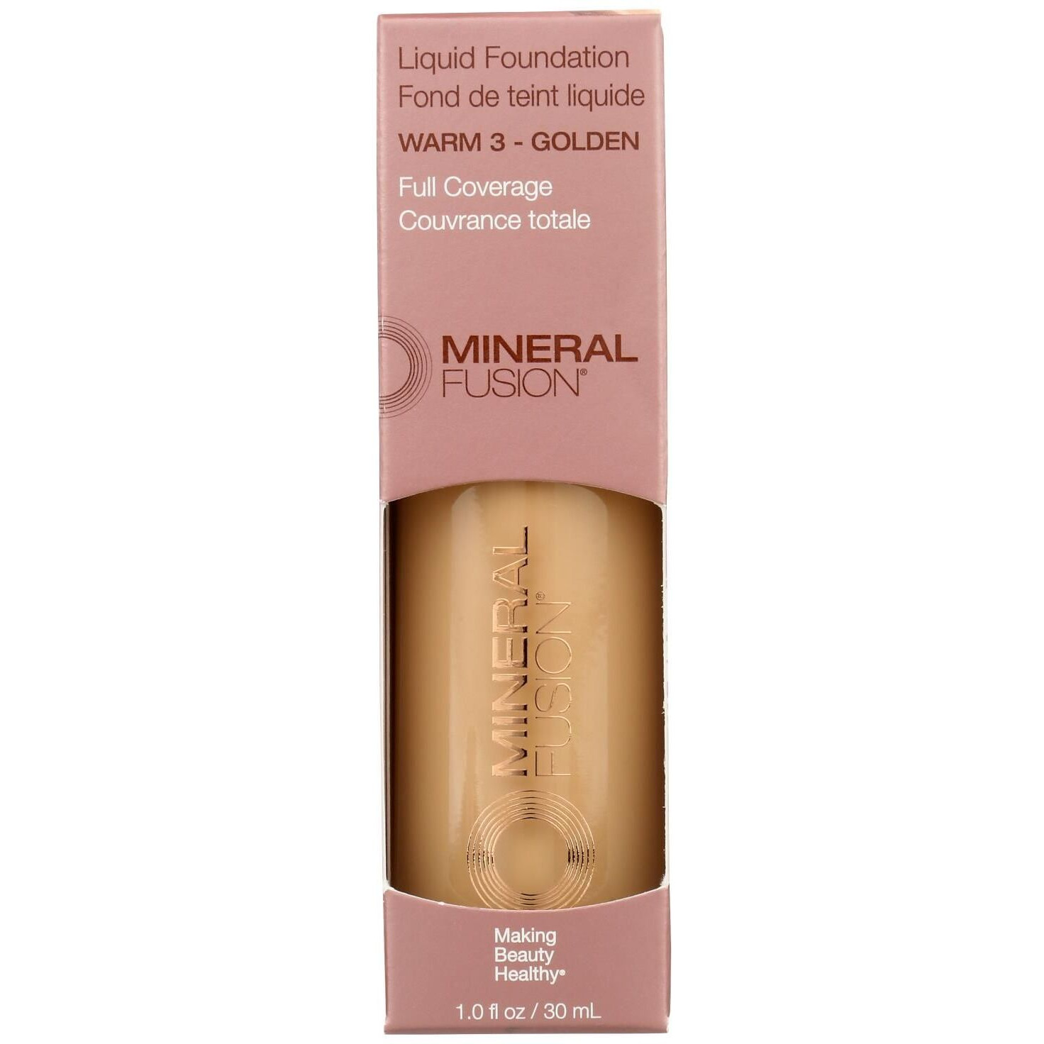 Mineral Fusion - Mkup Liquid Foundation Warm3 - 1 Each-1 Fz(D0102H541SJ)