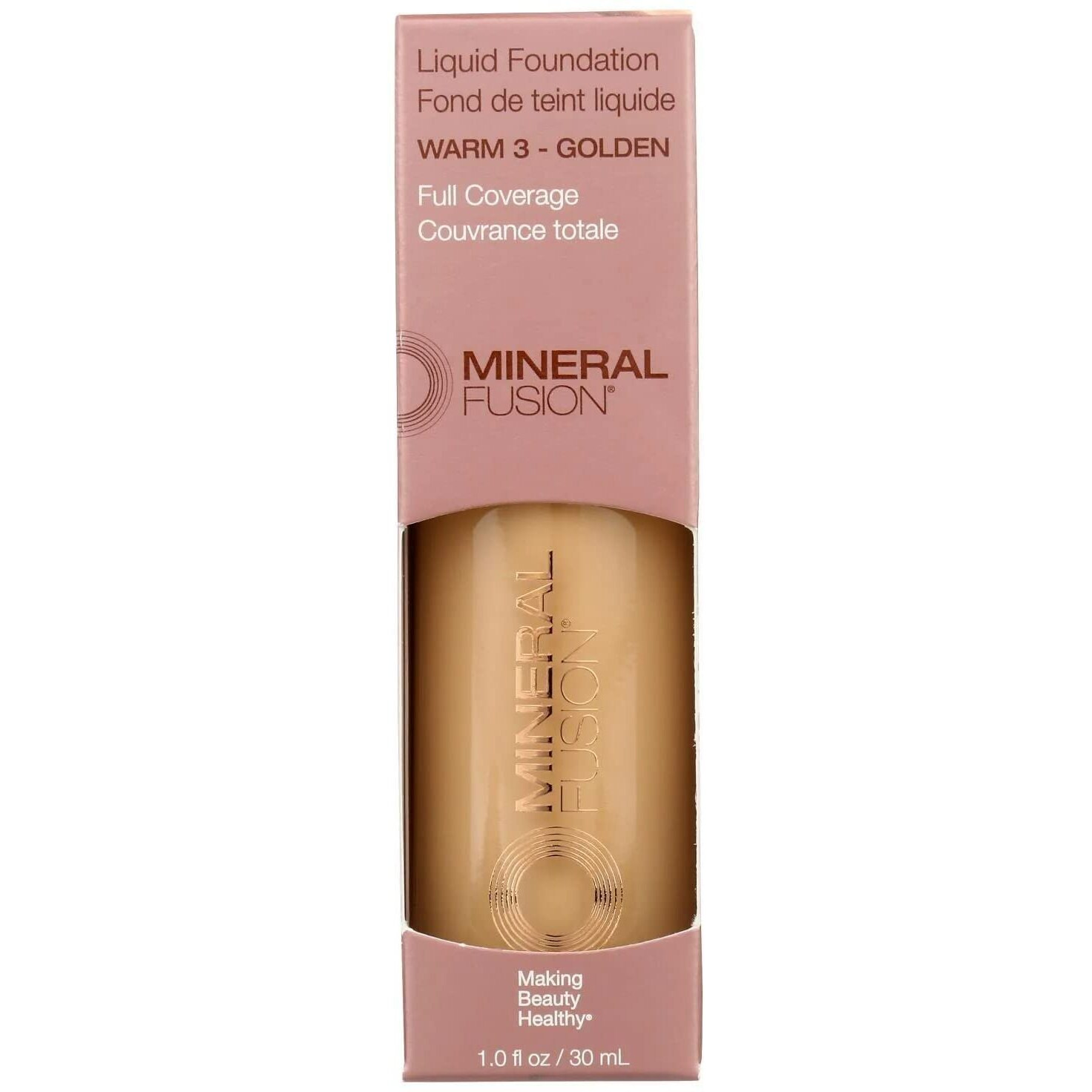 Mineral Fusion - Mkup Liquid Foundation Warm3 - 1 Each-1 Fz(D0102H541SJ)