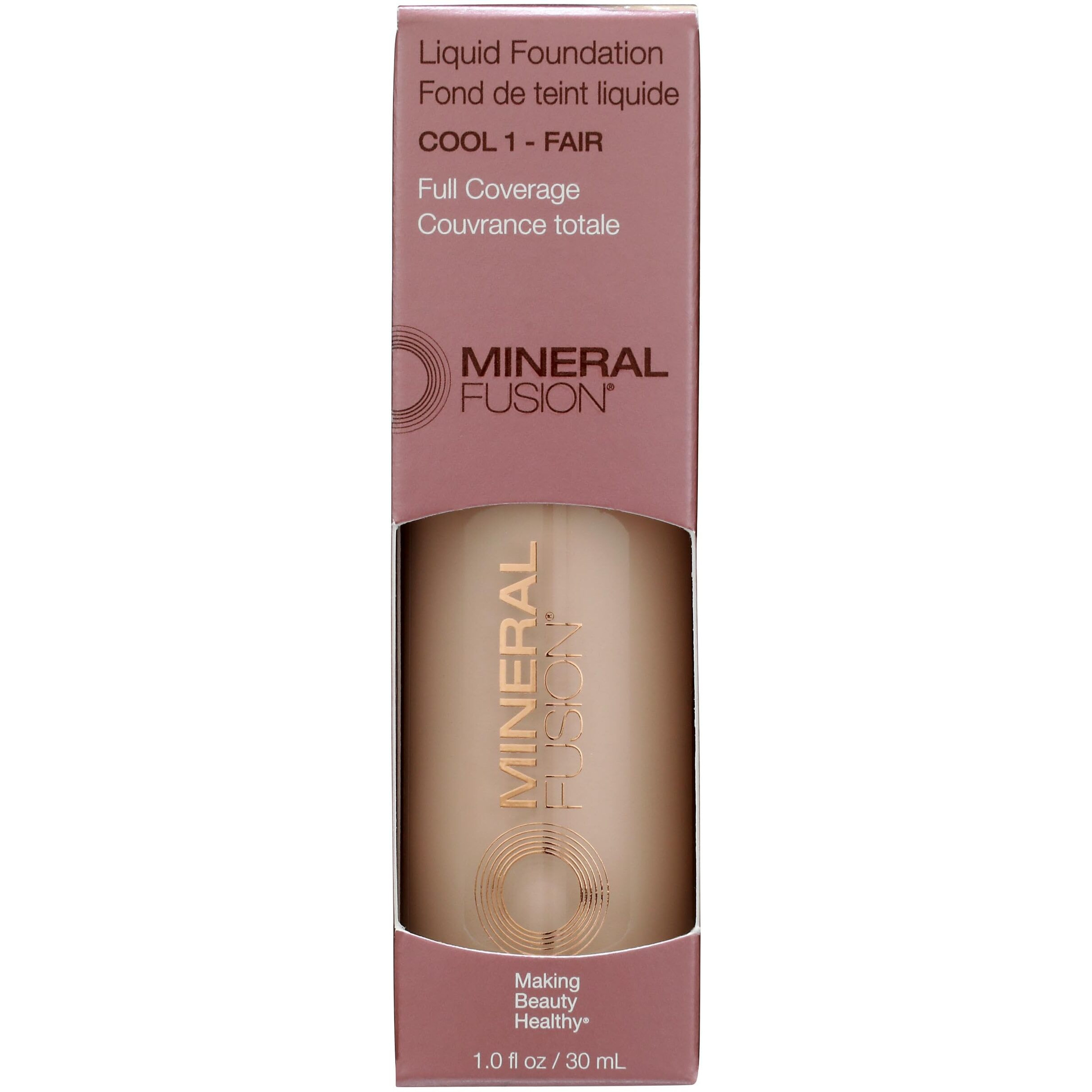 Mineral Fusion - Mkup Liquid Foundation cool1 - 1 Each-1 Fz(D0102H54B4T)