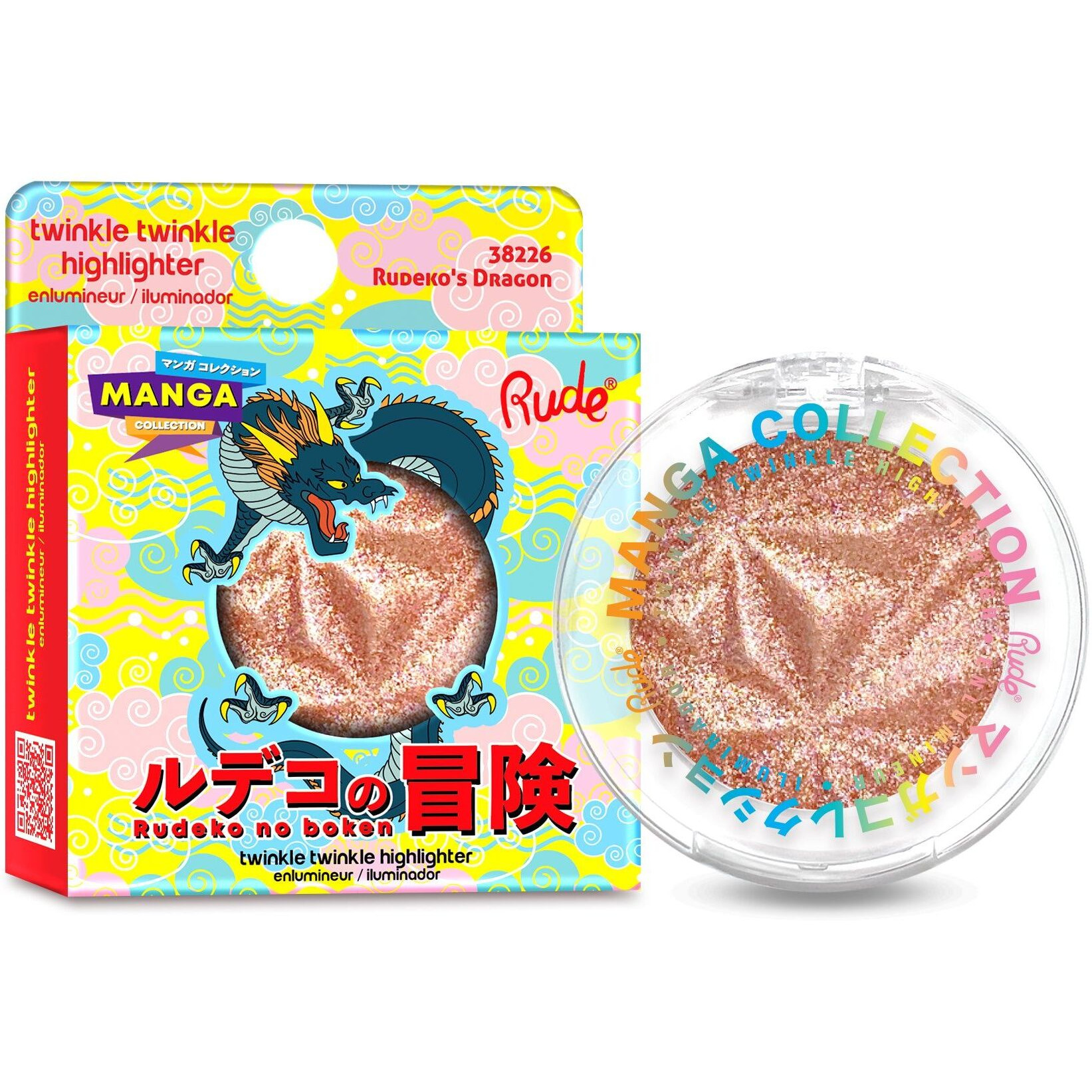RUDE Manga collection Twinkle Twinkle Highlighter(D0102H2BE7W)