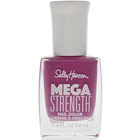 Mega Strength Nail Color - 053 Queen Trident by Sally Hansen for Women - 0.4 oz Nail Polish