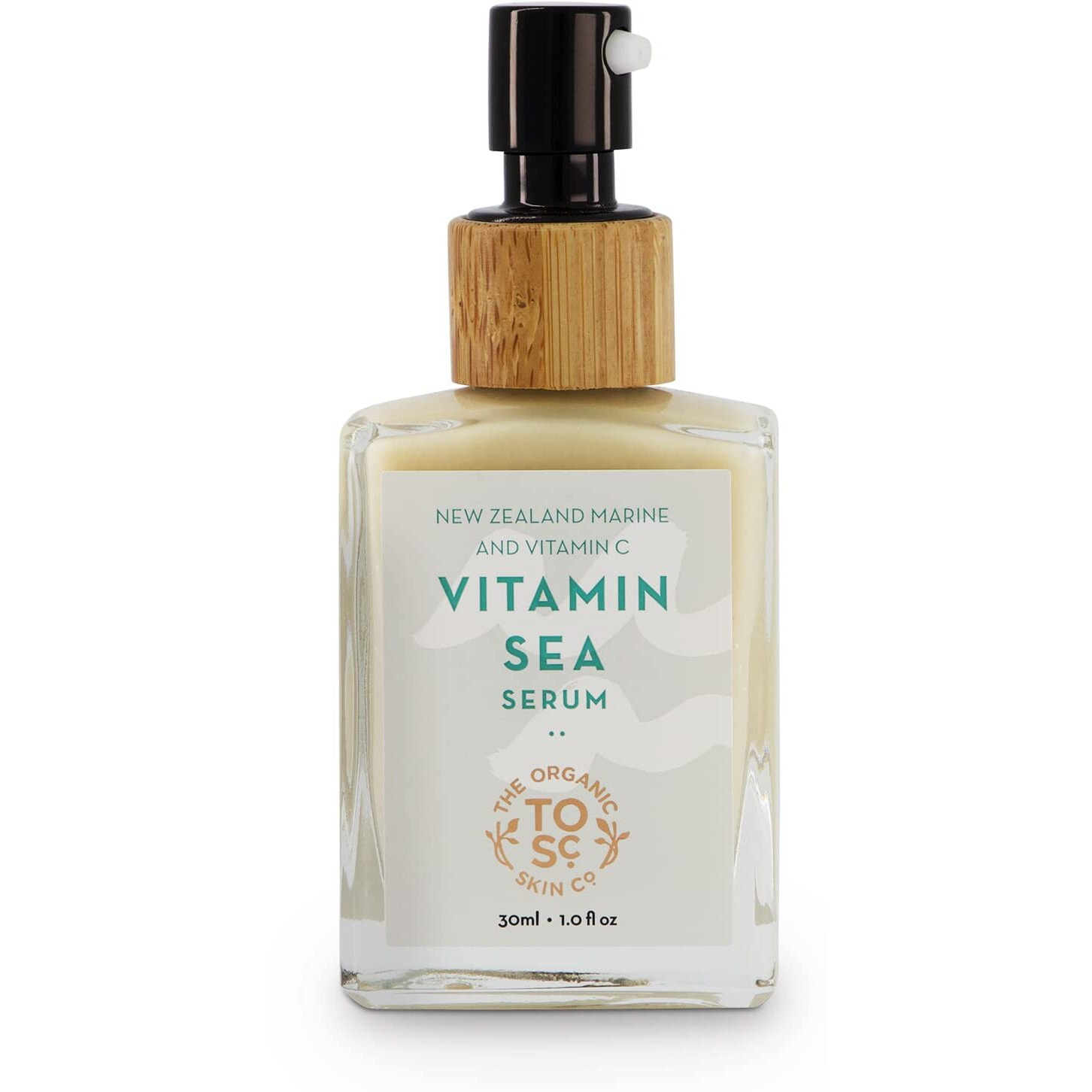 Vitamin Sea Serum | Anti-Aging Vitamin C Serum For Face | Rejuvenating, Plumping, Hydrating Facial Serum by The Organic Skin Co