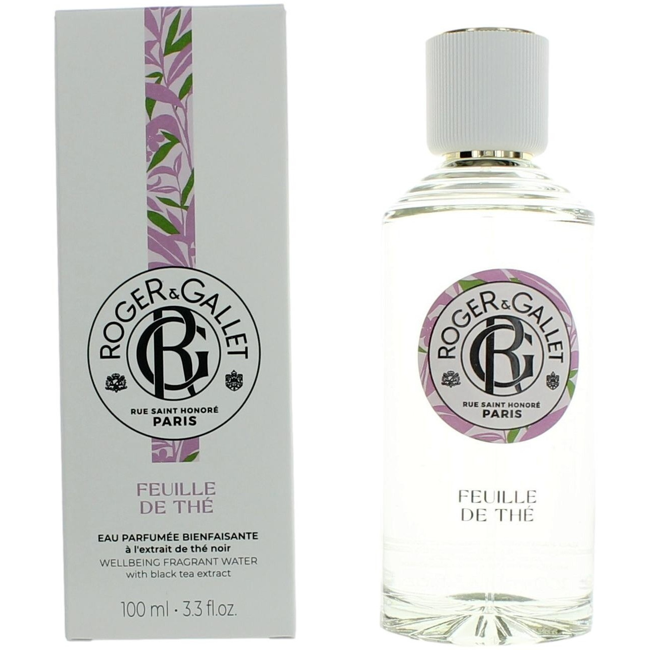 Roger & Gallet Feuille De The by Roger & Gallet, 3.3 oz Eau Parfumee Spray for Unisex