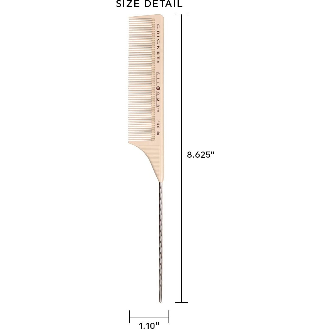 Silkomb Pro-50 by Cricket for Unisex - 1 Pc Comb