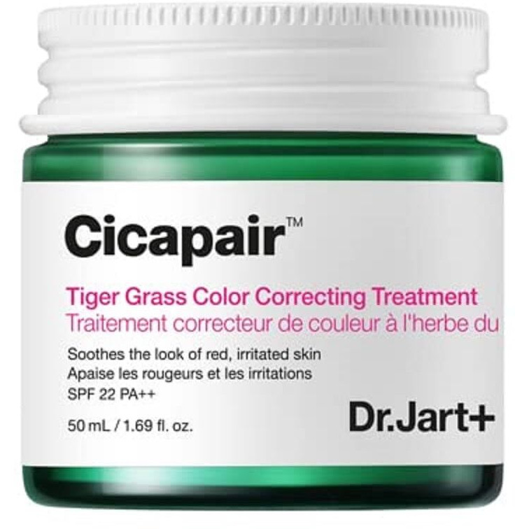 Cicapair Tiger Grass Color Correcting Treatment by Dr. Jart+ for Women - 1.7 oz Treatment