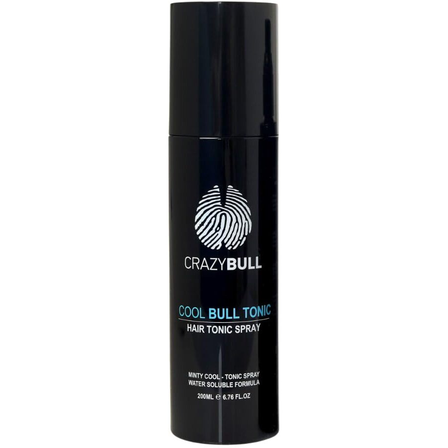 Cool Bull Tonic Hair Spray by Crazy Bull Hair for Men - 6.76 oz Hair Spray