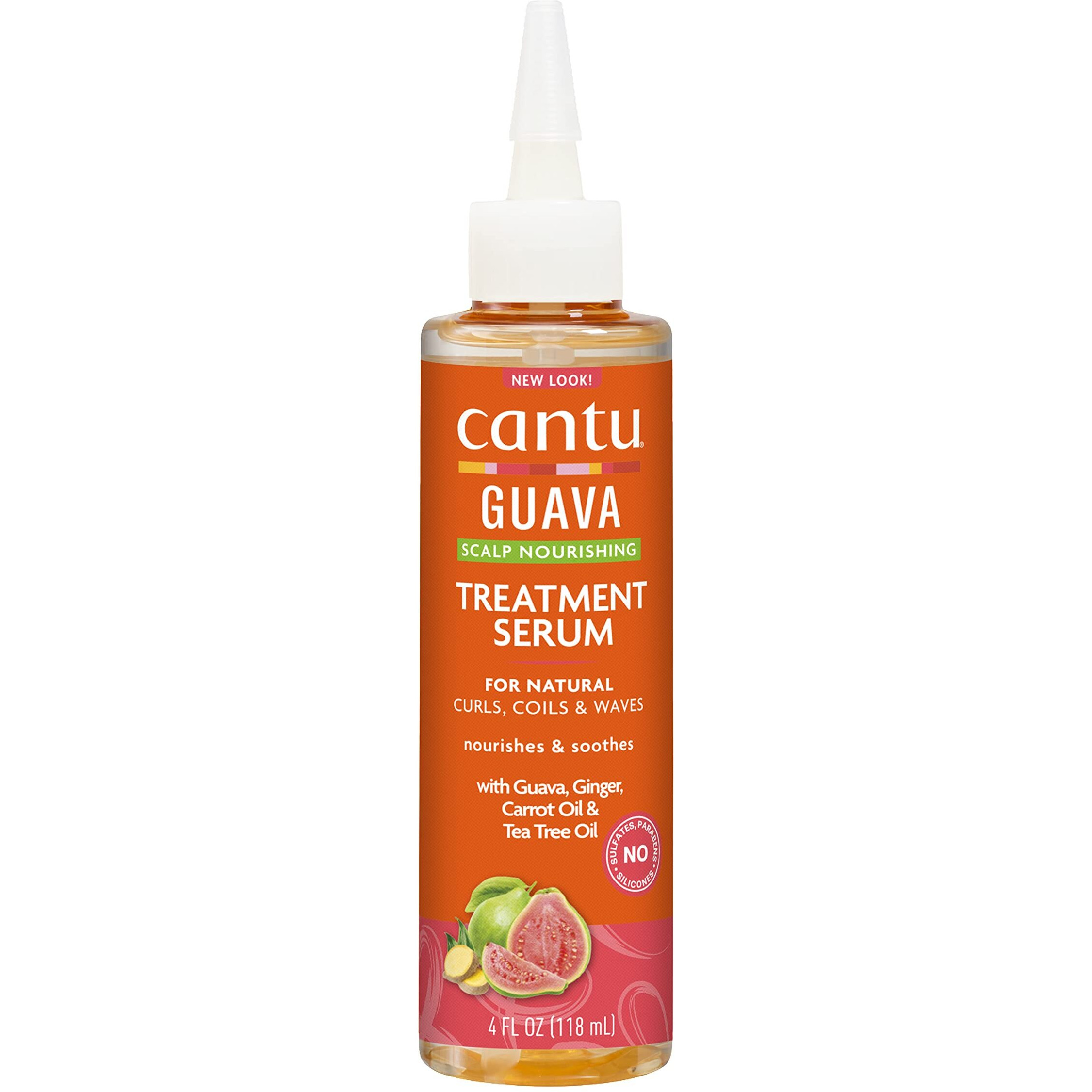 Cantu Guava & Ginger, Scalp Nourishing Treatment Serum, 4 fl oz (118 ml)