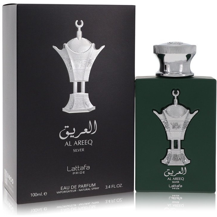 Al Areeq Silver by Lattafa for Men - 3.4 oz EDP Spray