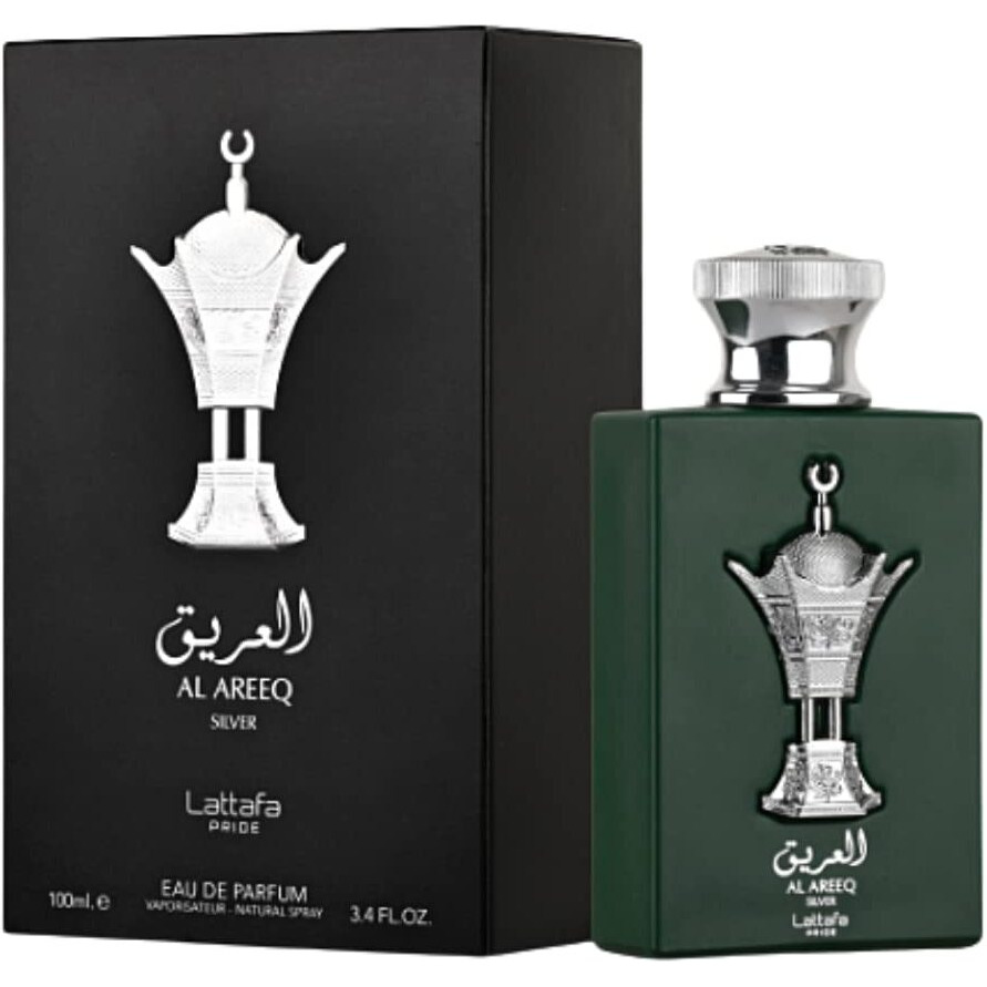 Al Areeq Silver by Lattafa for Men - 3.4 oz EDP Spray