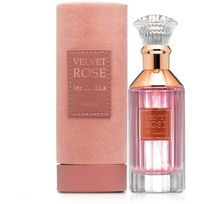Lattafa Velvet Rose by Lattafa Eau De Parfum Spray (Unisex)(D0102H71BLP)