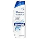 Head and Shoulders Dandruff Shampoo, Anti-Dandruff Treatment, Classic Clean for Daily Use, Paraben Free, 12.5 oz