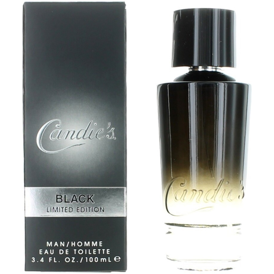 Candie's Black by Candies, 3.4 oz Eau De Toilette Spray for Men