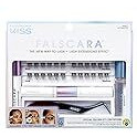 KISS Falscara False Eyelash Special Edition Starter Kit with Overnighter, Bond & Seal, Applicator, Remover, & 24 Lengthening Lash Wisps