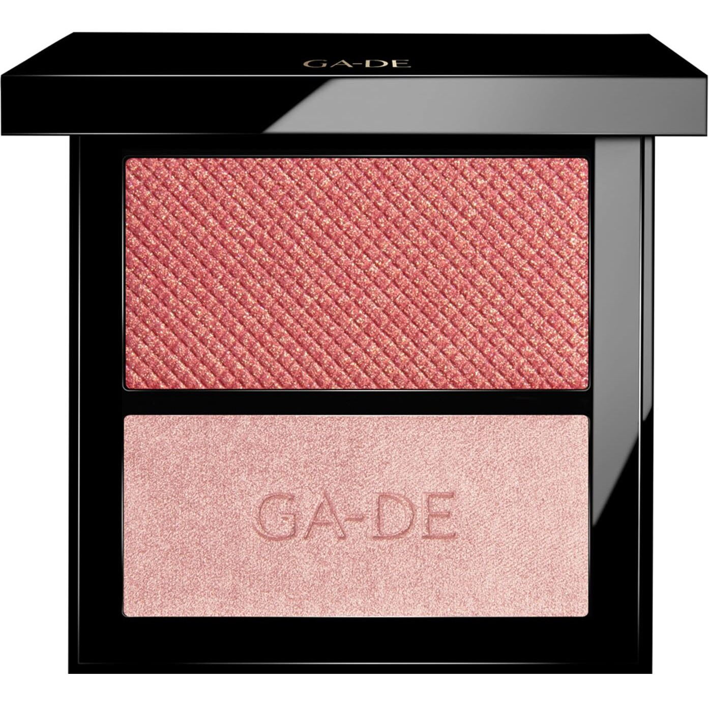 Velveteen Blush and Shimmer Duet - 56 Mix and Glow by GA-DE for Women - 0.26 oz Blush