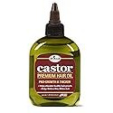 Difeel 99% Natural Premium Hair Oil - Pro-Growth Castor Hair Oil 7.1 oz. - Natural Castor Oil for Hair Growth