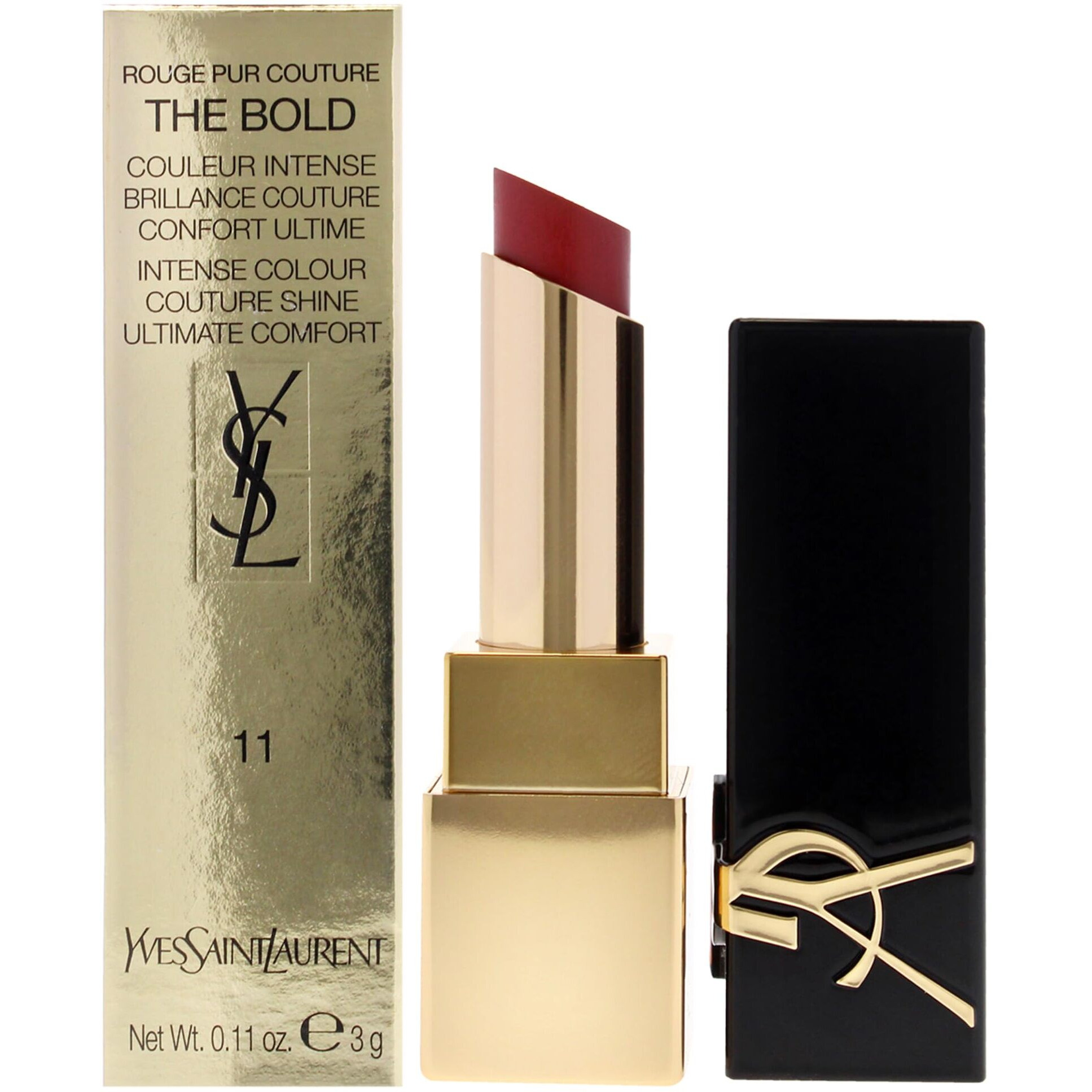 Rouge Pur Couture The Bold Lipstick - 11 Nude Undisclosed by Yves Saint Laurent for Women - 0.11 oz Lipstick