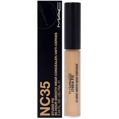 Studio Fix 24 Hour Smooth Wear Concealer - NC35 by MAC for Women - 0.24 oz Concealer