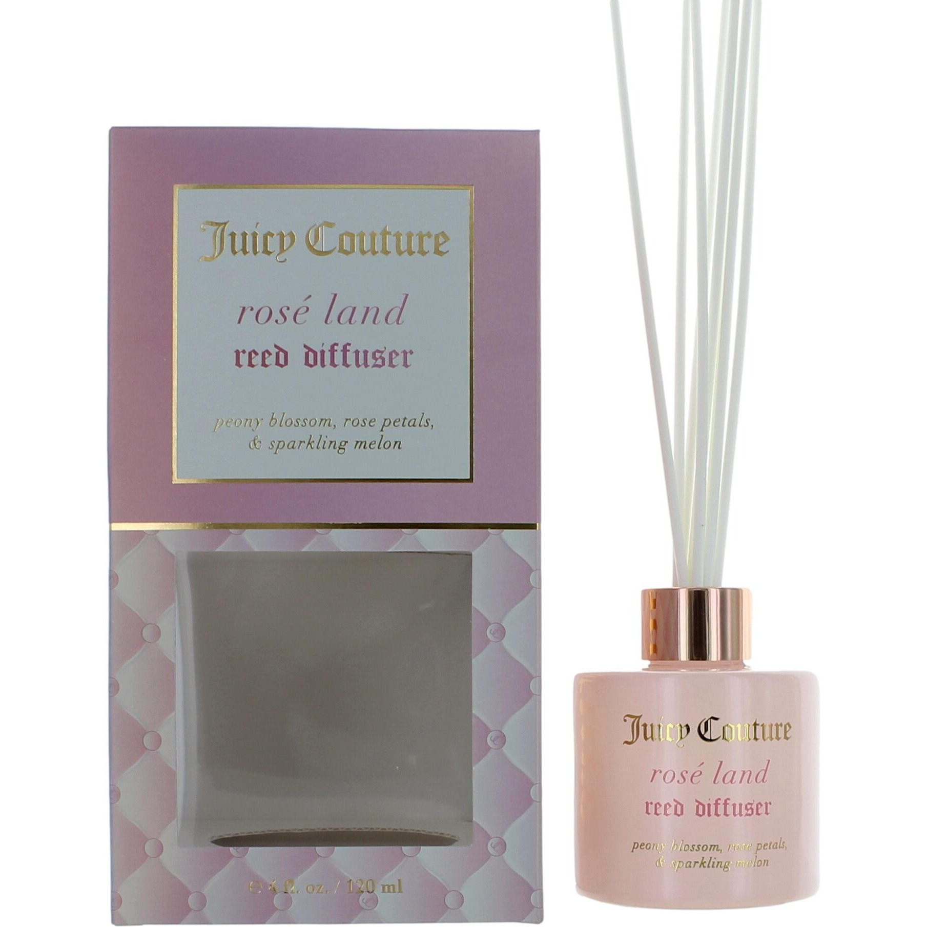 Rose Land by Juicy Couture, 4 oz Reed Diffuser