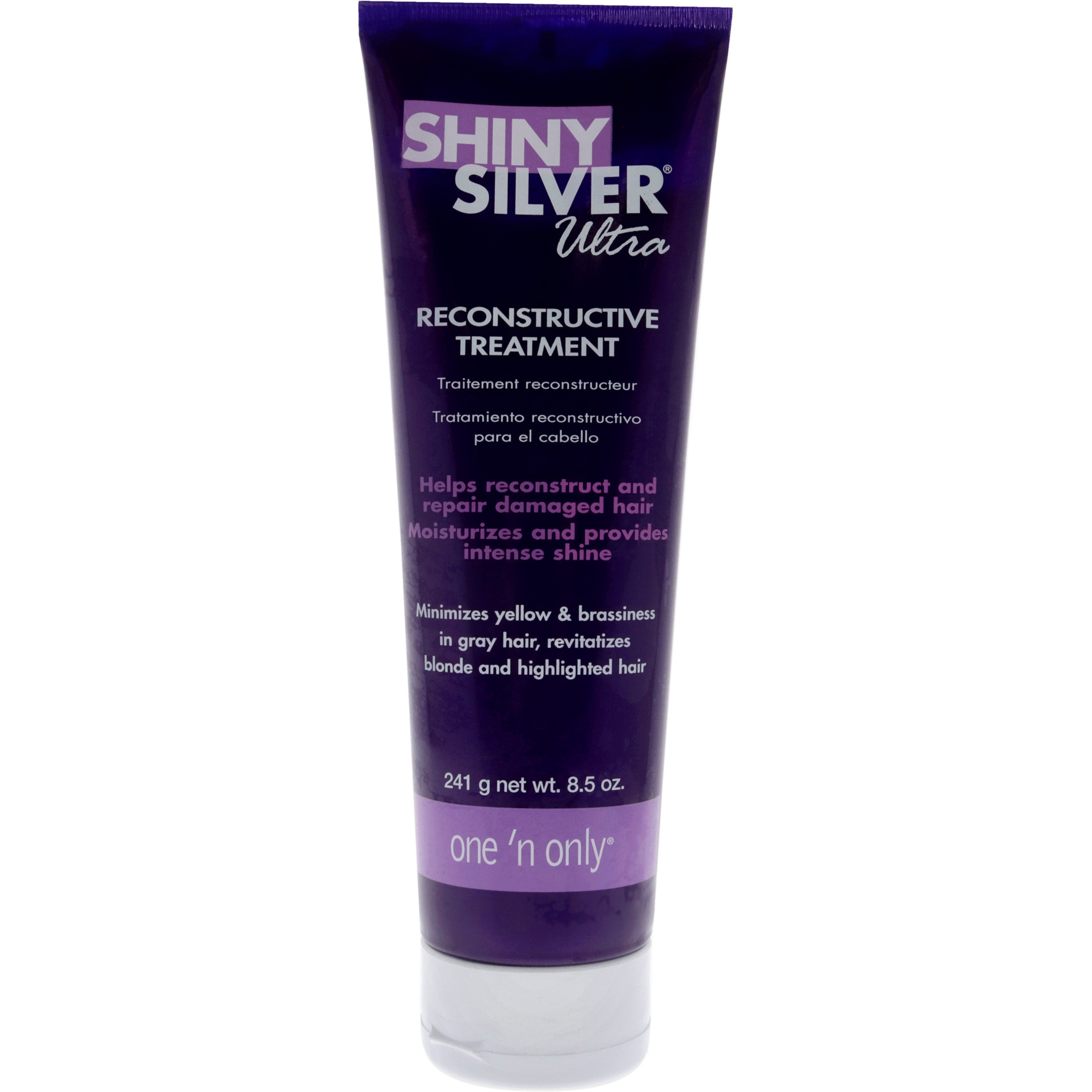 Shiny Silver Ultra Reconstructive Treatment by One n Only for Unisex - 8.5 oz Treatment