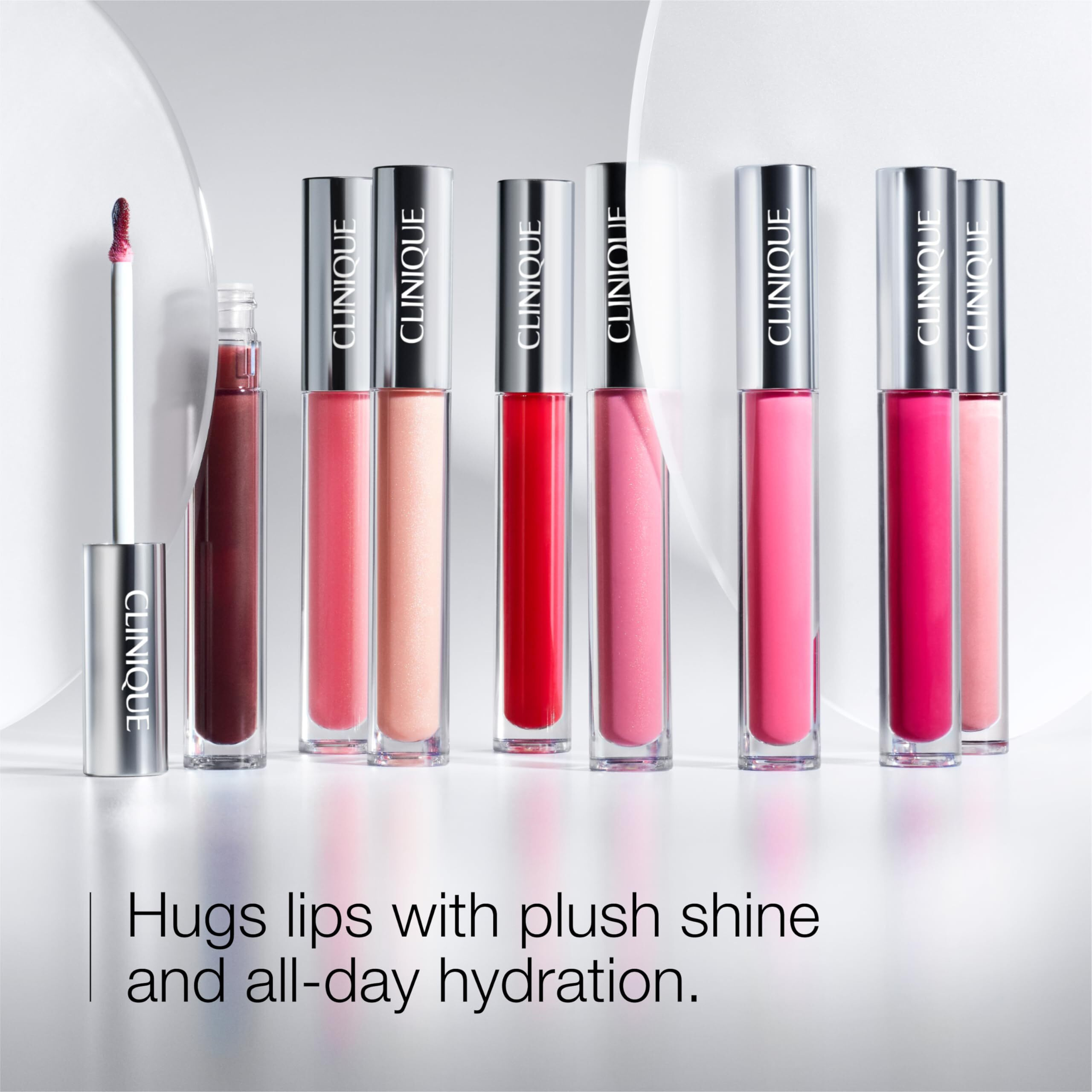 Pop Plush Creamy Lip Gloss - 01 Black Honey Pop by Clinique for Women - 0.11 oz Lip Gloss