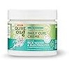 Olive Oil Max Moisture Super Nourishing Daily Curl Crme infused with Rice Water & Electrolytes for Supercharged Hydration & Growth (8.0 oz)