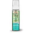 Olive Oil Max Moisture Super Soft Style Curl Defining Mousse infused with Rice Water & Electrolytes for Supercharged Hydration & Growth (7.0 oz)