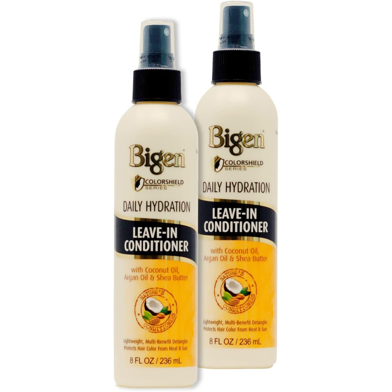 Bigen Colorshield Daily Hydration Leave-In Conditioner 8 fl oz (Pack of 2)