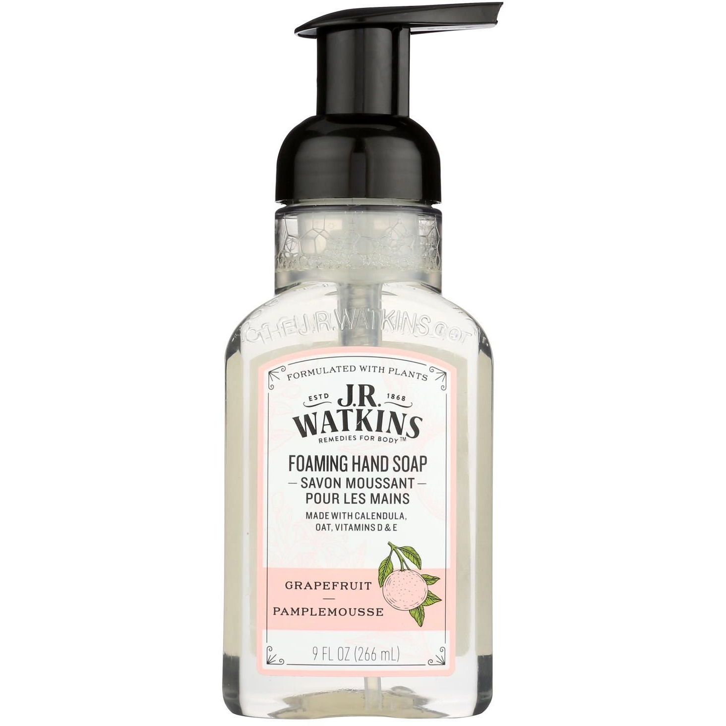 Jr Watkins - Hand Soap Foam grapefruit - case Of 3-9 Fz(D0102H54YX6)