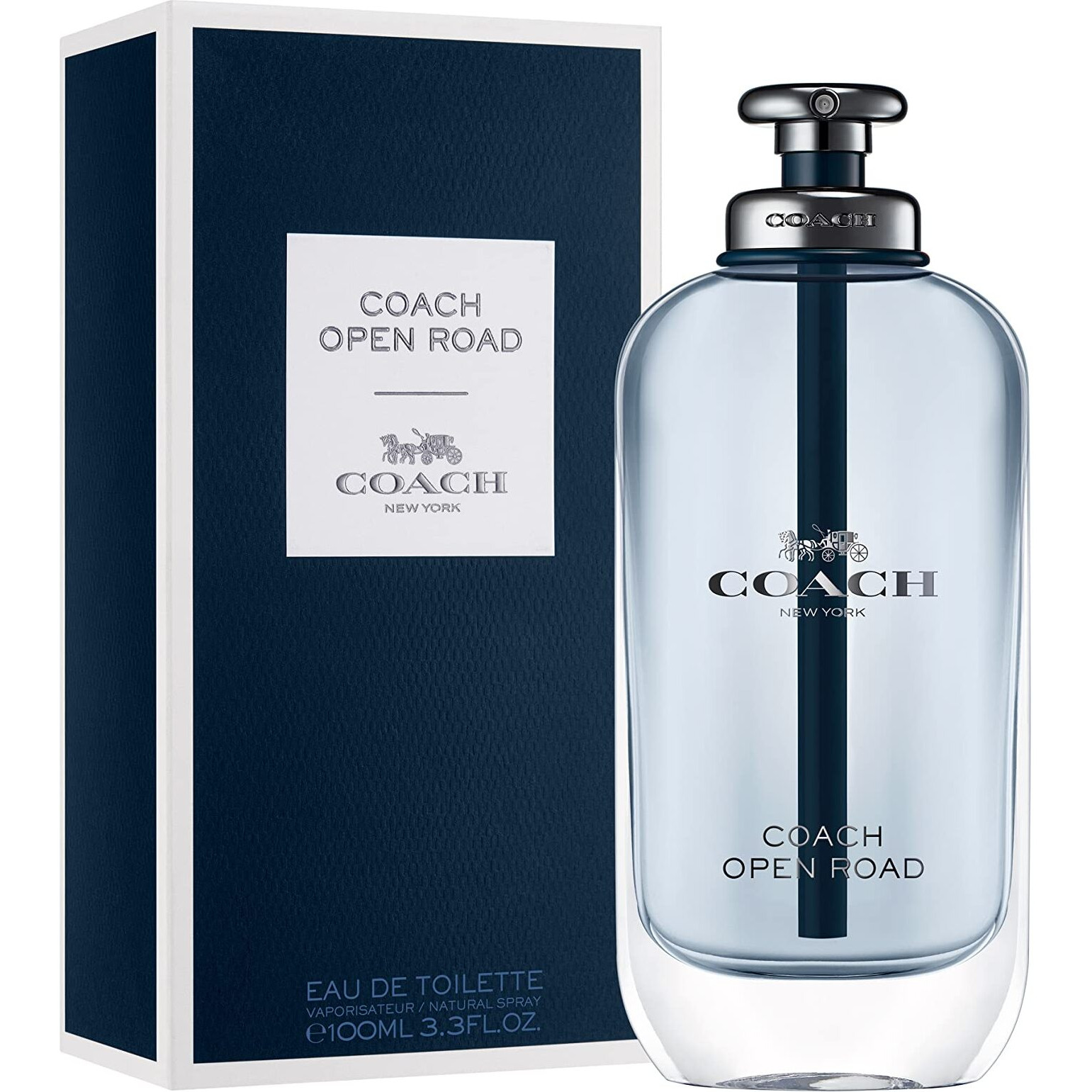 Coach Open Road by Coach, 3.3 oz Eau de Toilette Spray for Men