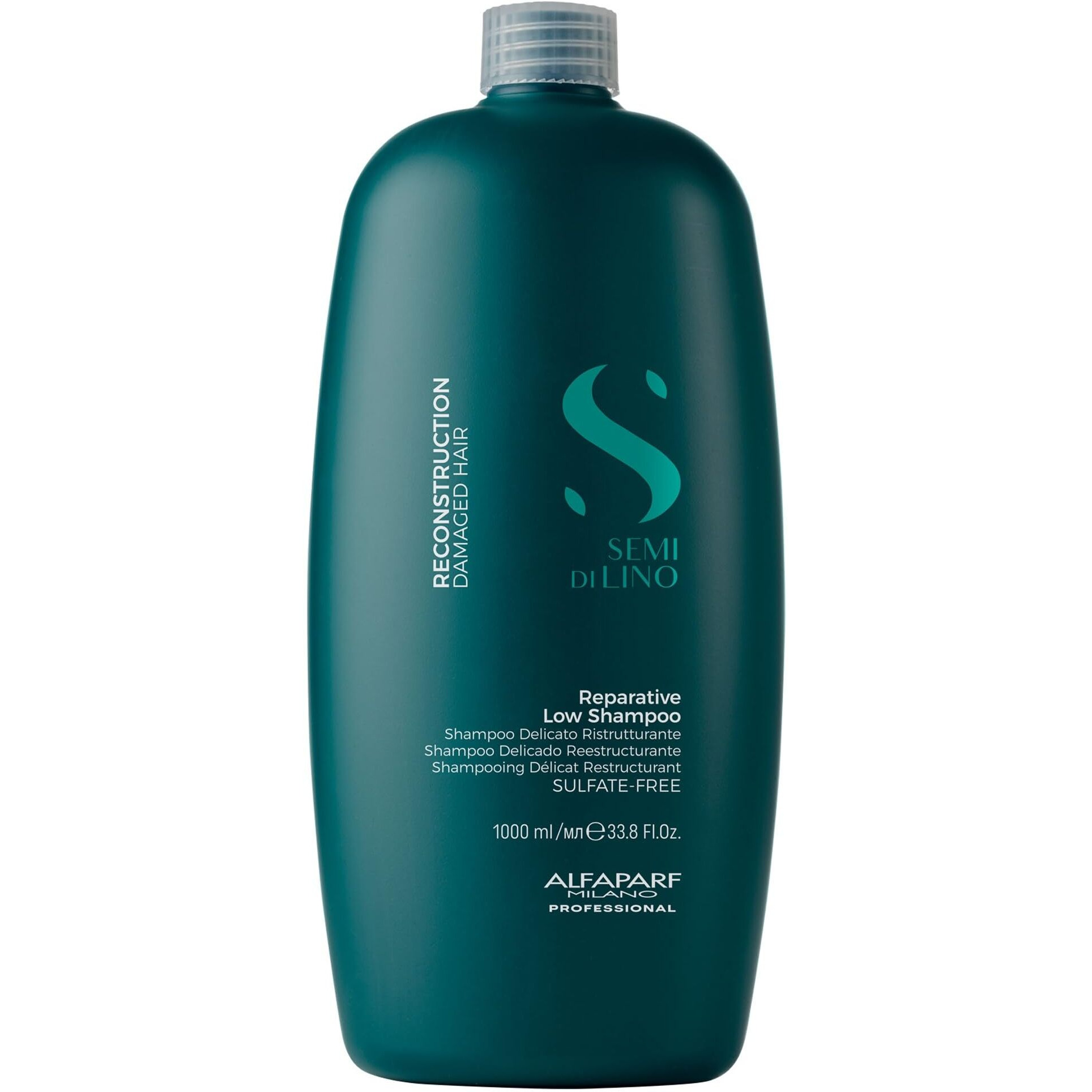 Semi Di Lino Reconstruction Reparative Low Shampoo by Alfaparf Milano for Unisex - 33.8 oz Shampoo