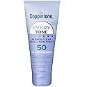 Coppertone Every Tone SPF 50 Sunscreen Lotion, Body & Face Sunscreen Lotion, 7 fl oz