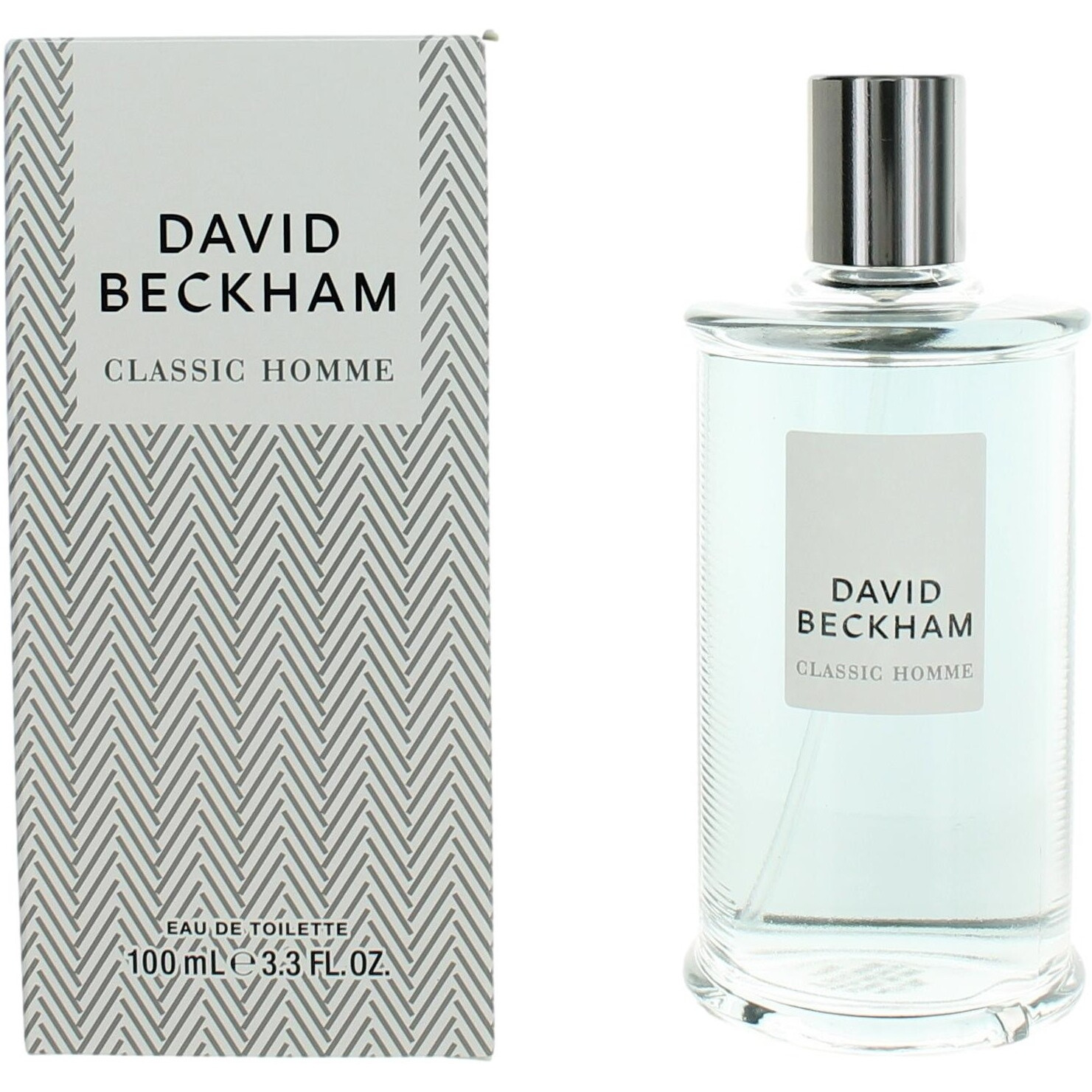 David Beckham Classic Homme by David Beckham, 3.3 oz Eau De Toilette Spray for Men