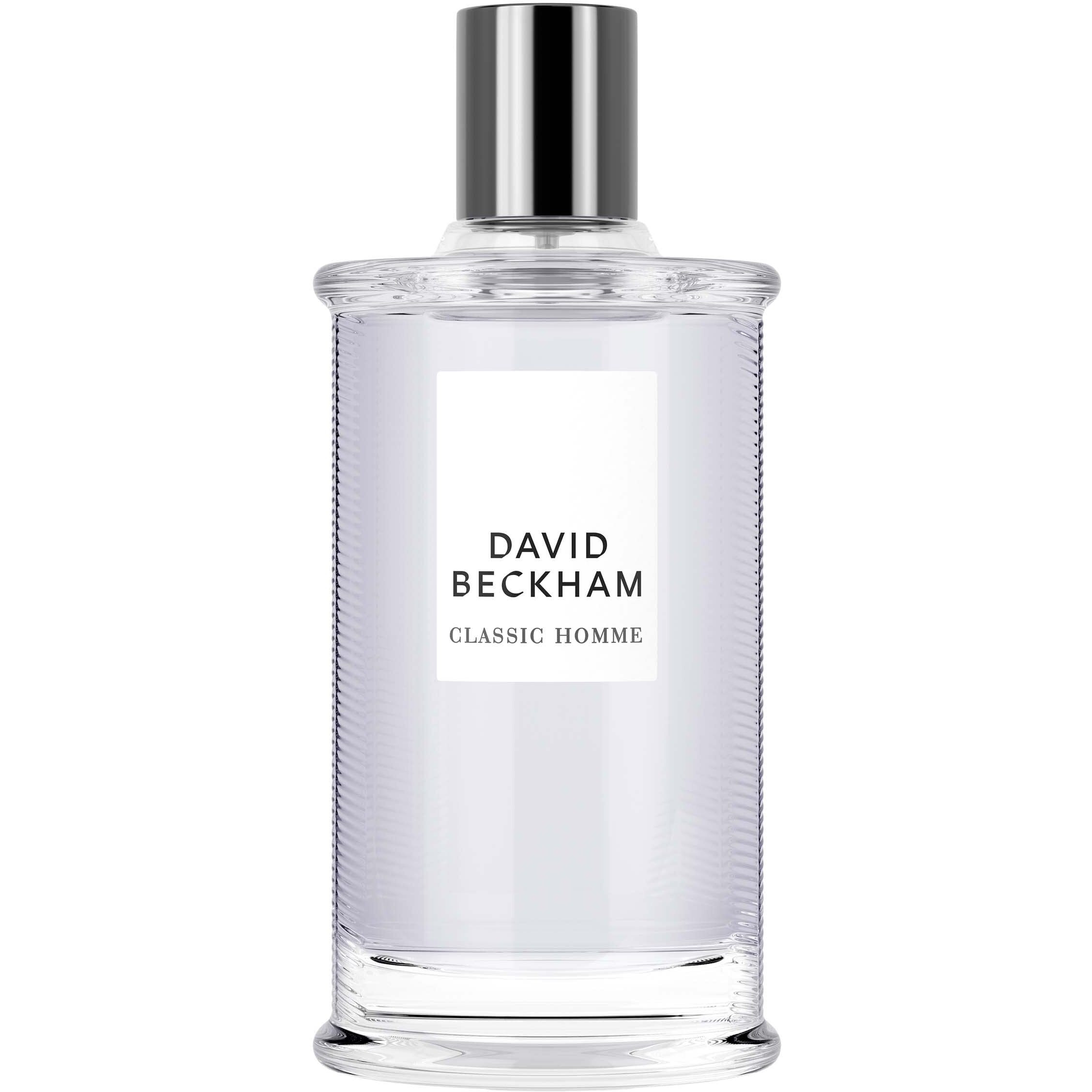 David Beckham Classic Homme by David Beckham, 3.3 oz Eau De Toilette Spray for Men