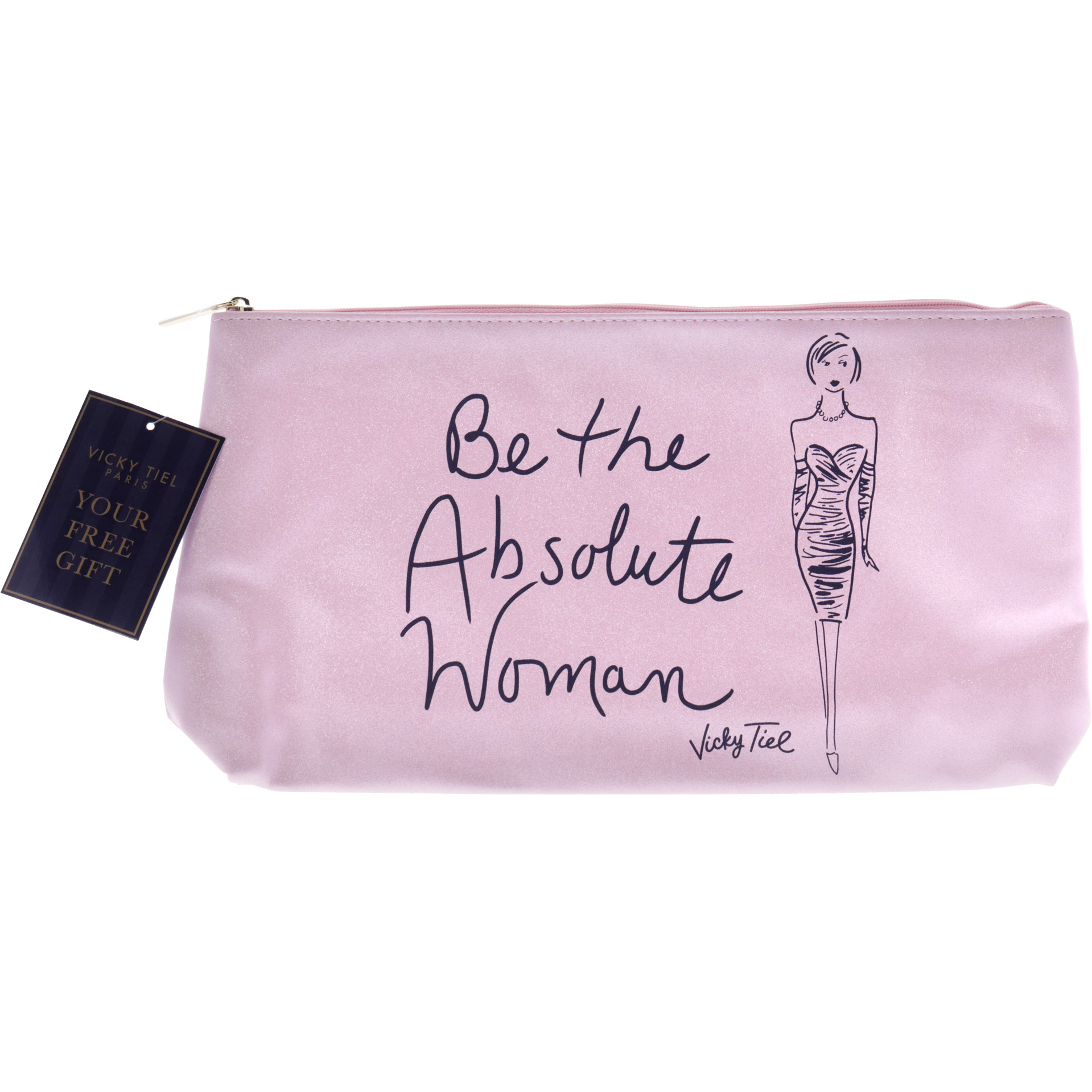 Be The Absolute - Pink by Vicky Tiel for Women - 1 Pc Cosmetic Bag