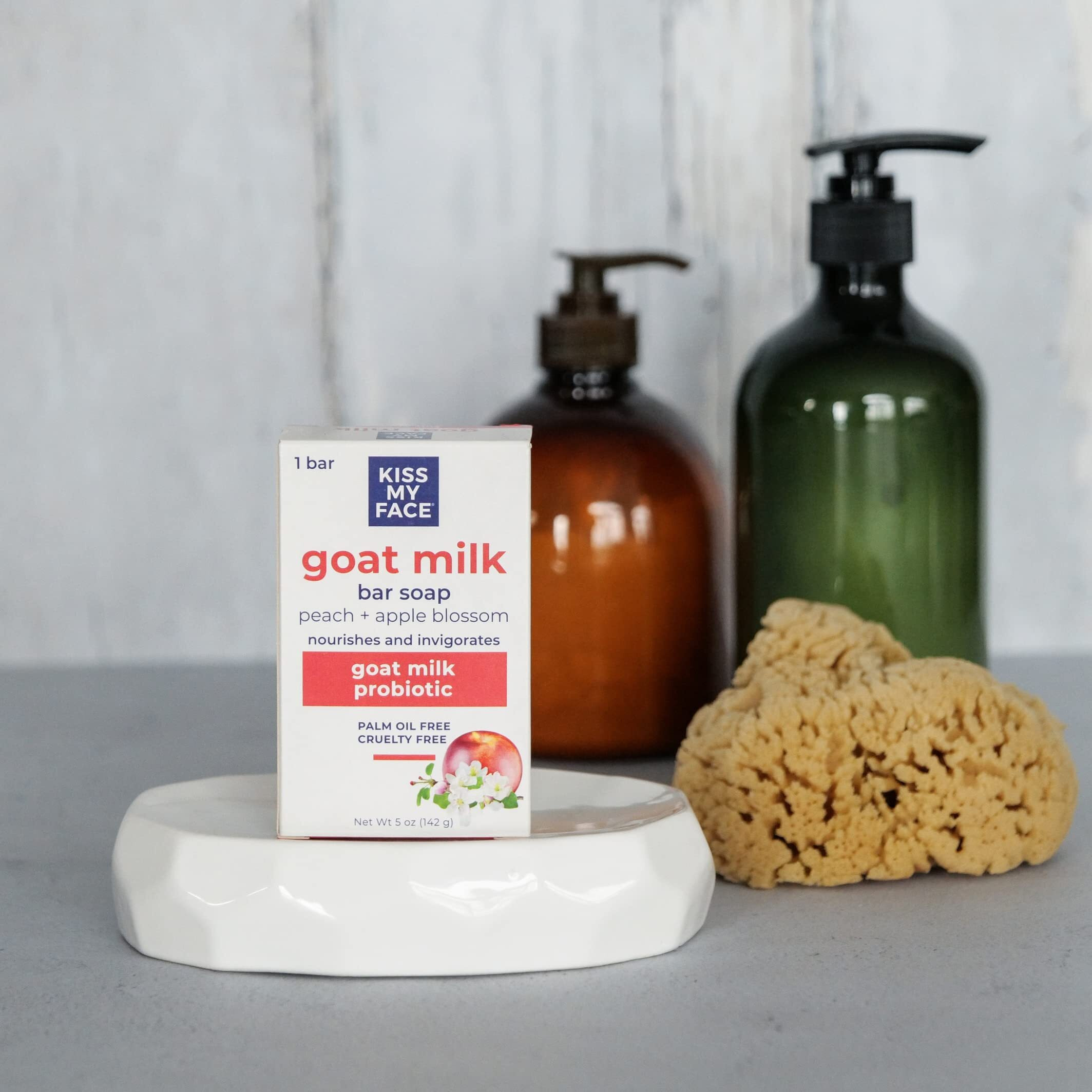 Kiss My Face - Br Soap goatmlk Pchapblo - 1 Each-5 Oz(D0102H54L92)
