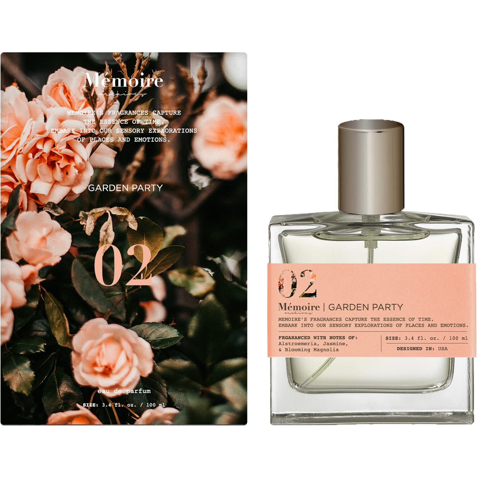 Garden Party by Memoire Archives, 3.4 oz Eau De Parfum Spray for Unisex