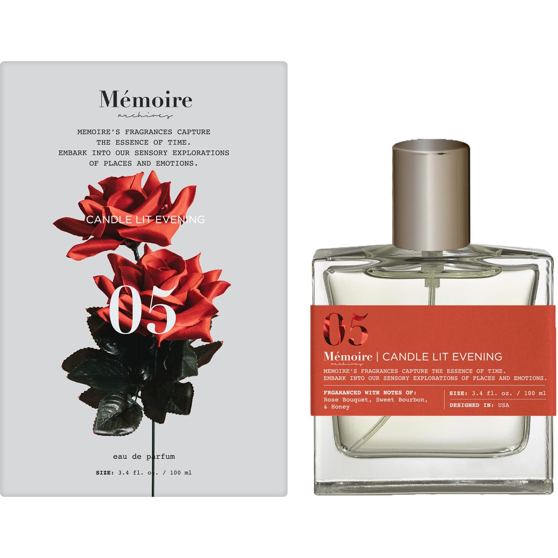 Candle Lit Evening by Memoire Archives, 3.4 oz Eau De Parfum Spray for Unisex