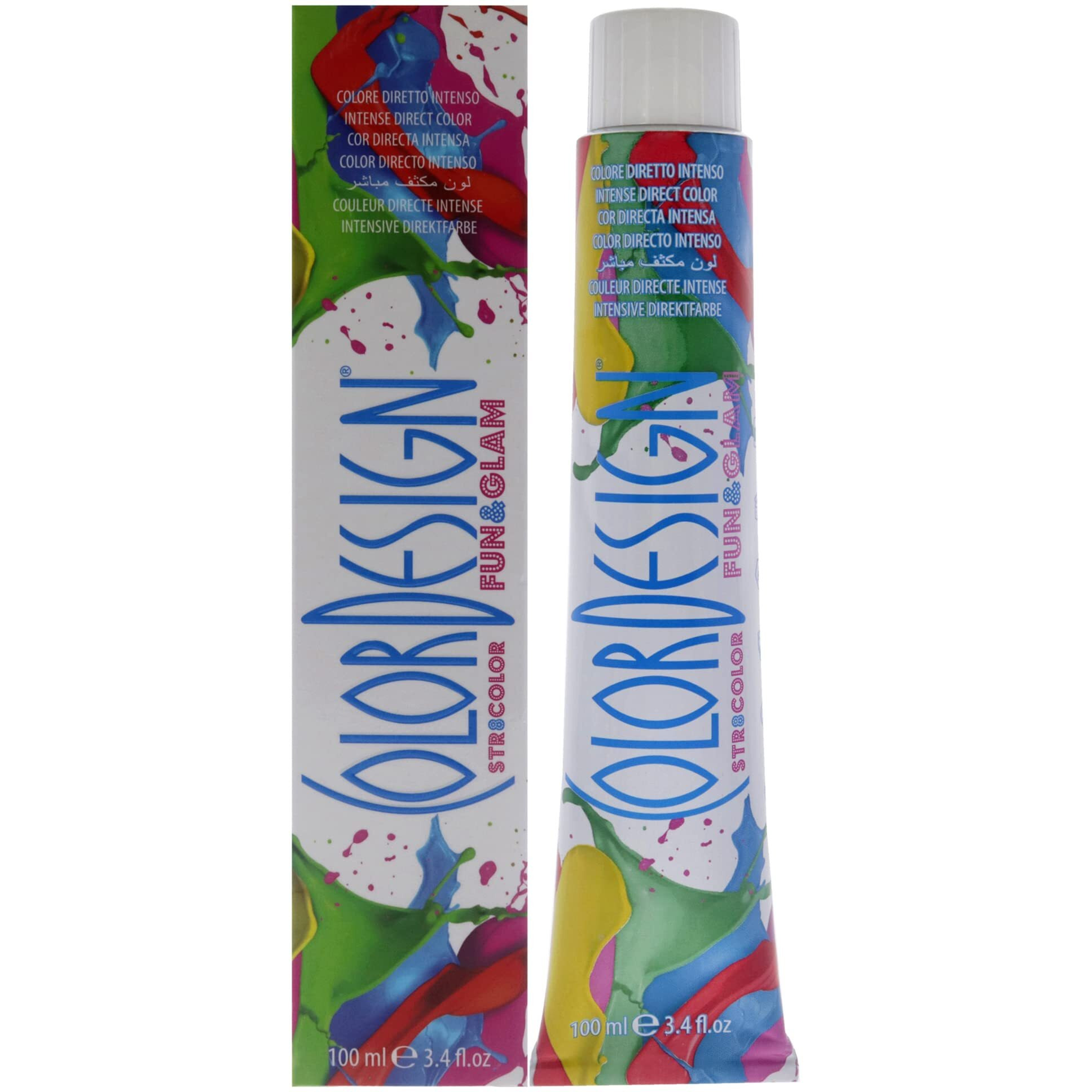 Fun and Glam Demi-Permanent Hair Color - Fresh Orange by ColorDesign for Unisex - 3.4 oz Hair Color