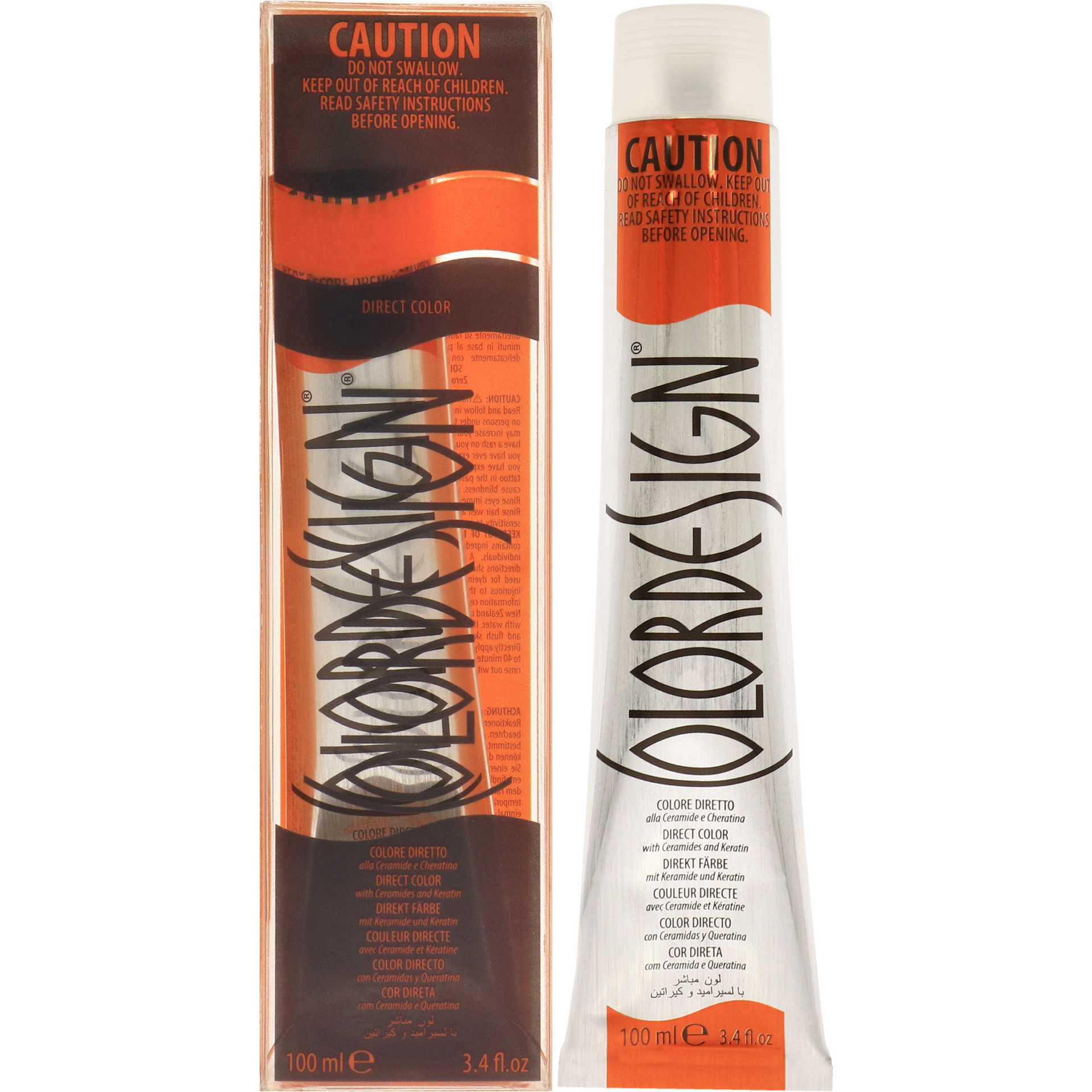 Direct Permanent Hair Color - Dark Chocolate by ColorDesign for Unisex - 3.4 oz Hair Color
