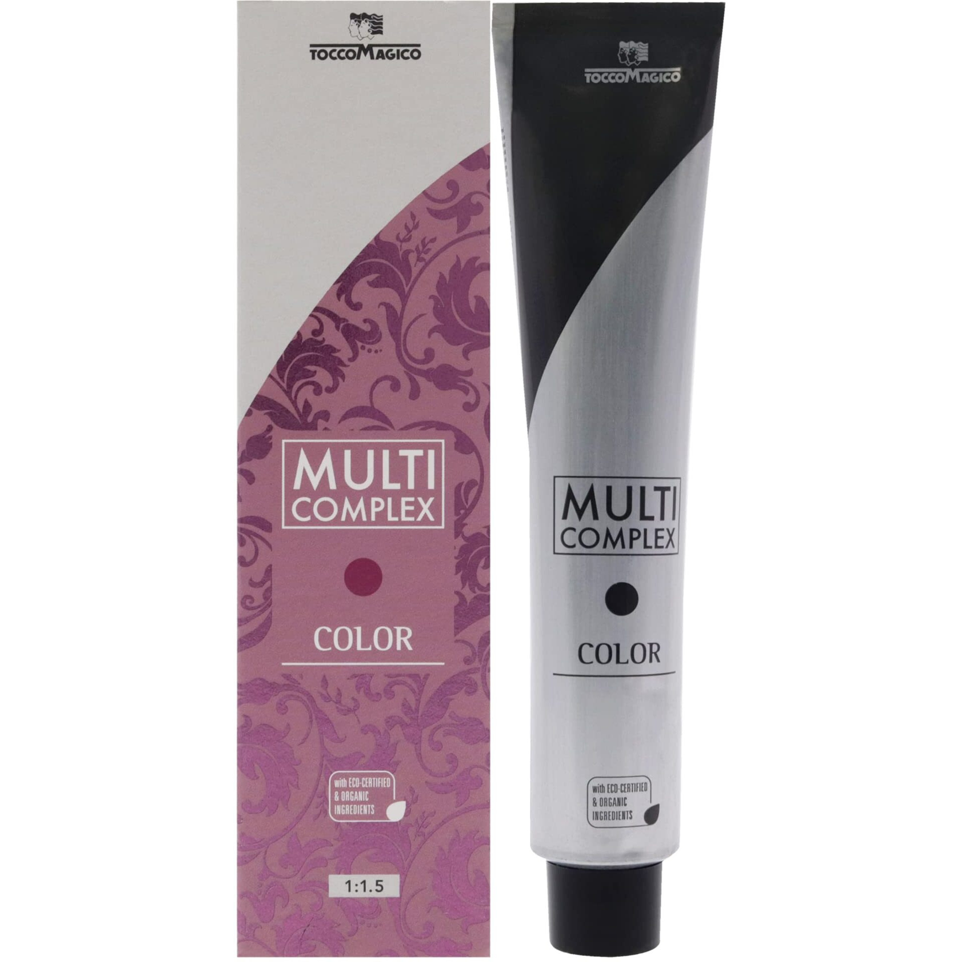 Multi Complex Permanet Hair Color - 7.444 Extra Intense Copper Blond by Tocco Magico for Unisex - 3.38 oz Hair Color