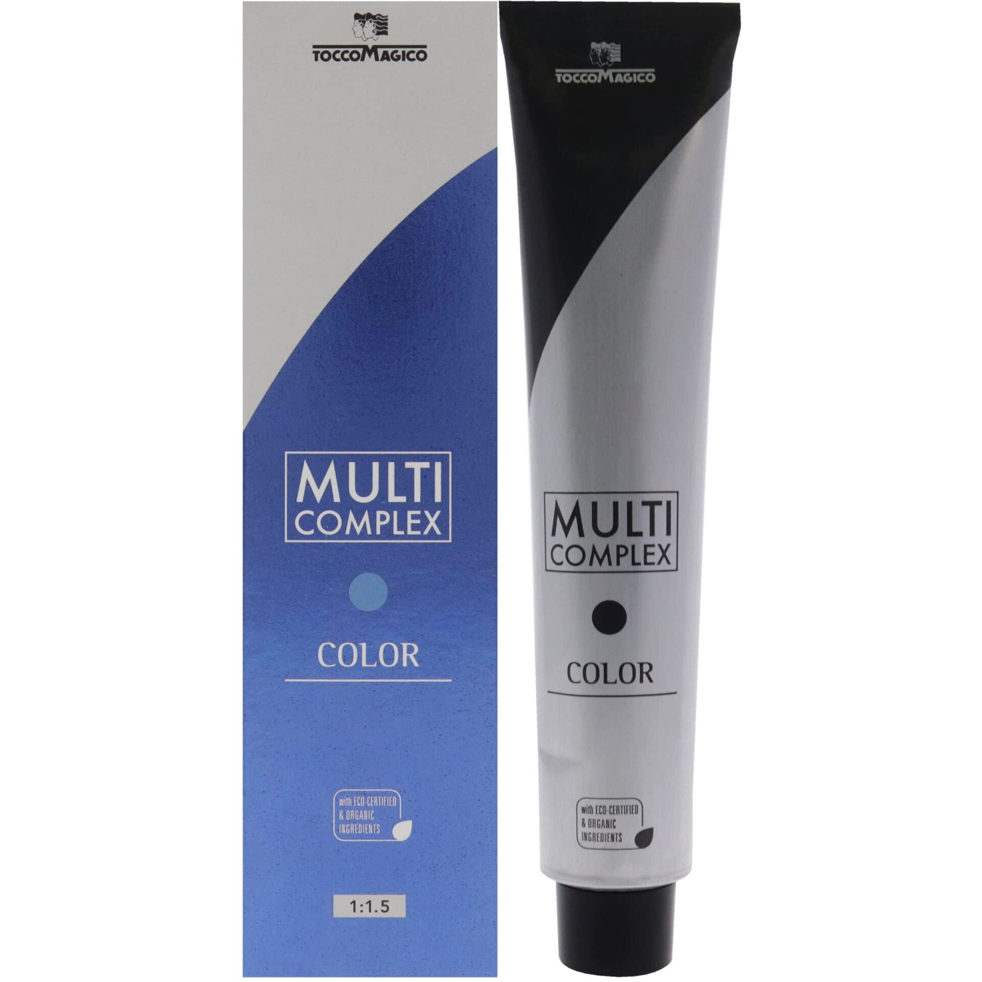 Multi Complex Permanet Hair Color - 7.1 Ash Blond by Tocco Magico for Unisex - 3.38 oz Hair Color