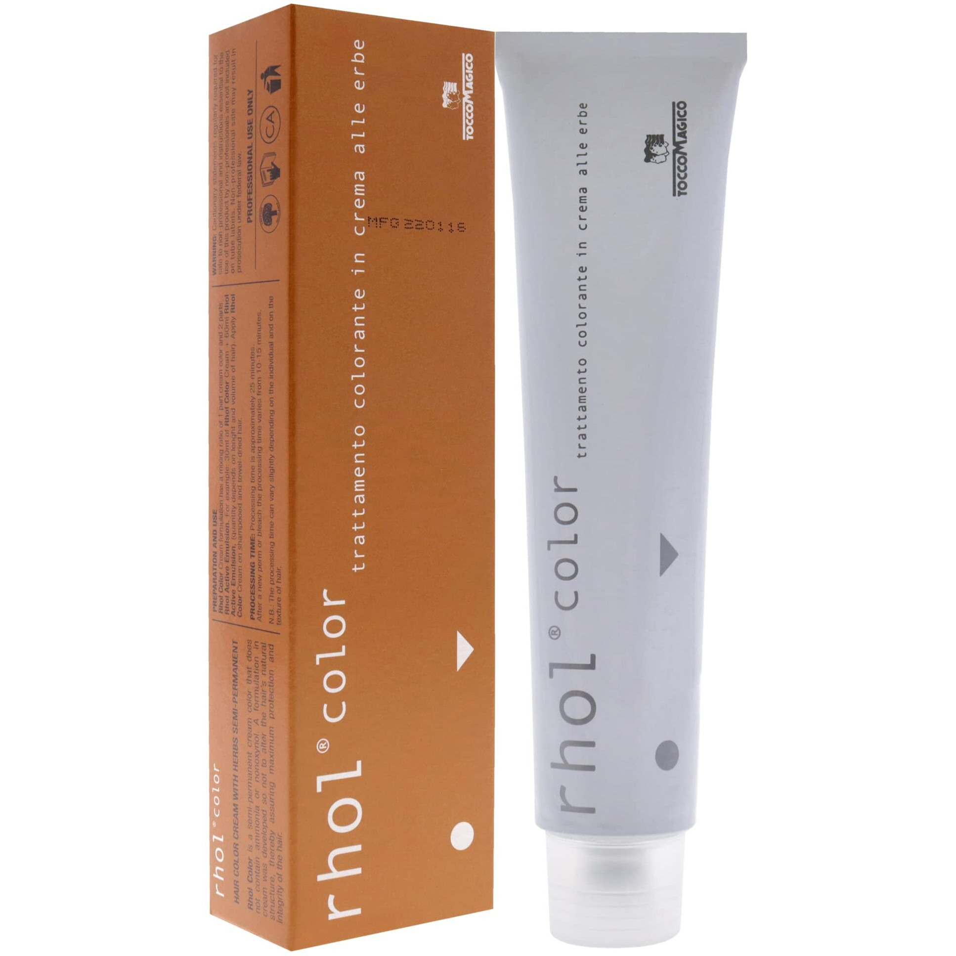 Rhol Demi Permanent Hair Color - 5DR Shades of Fall by Tocco Magico for Unisex - 2 oz Hair Color