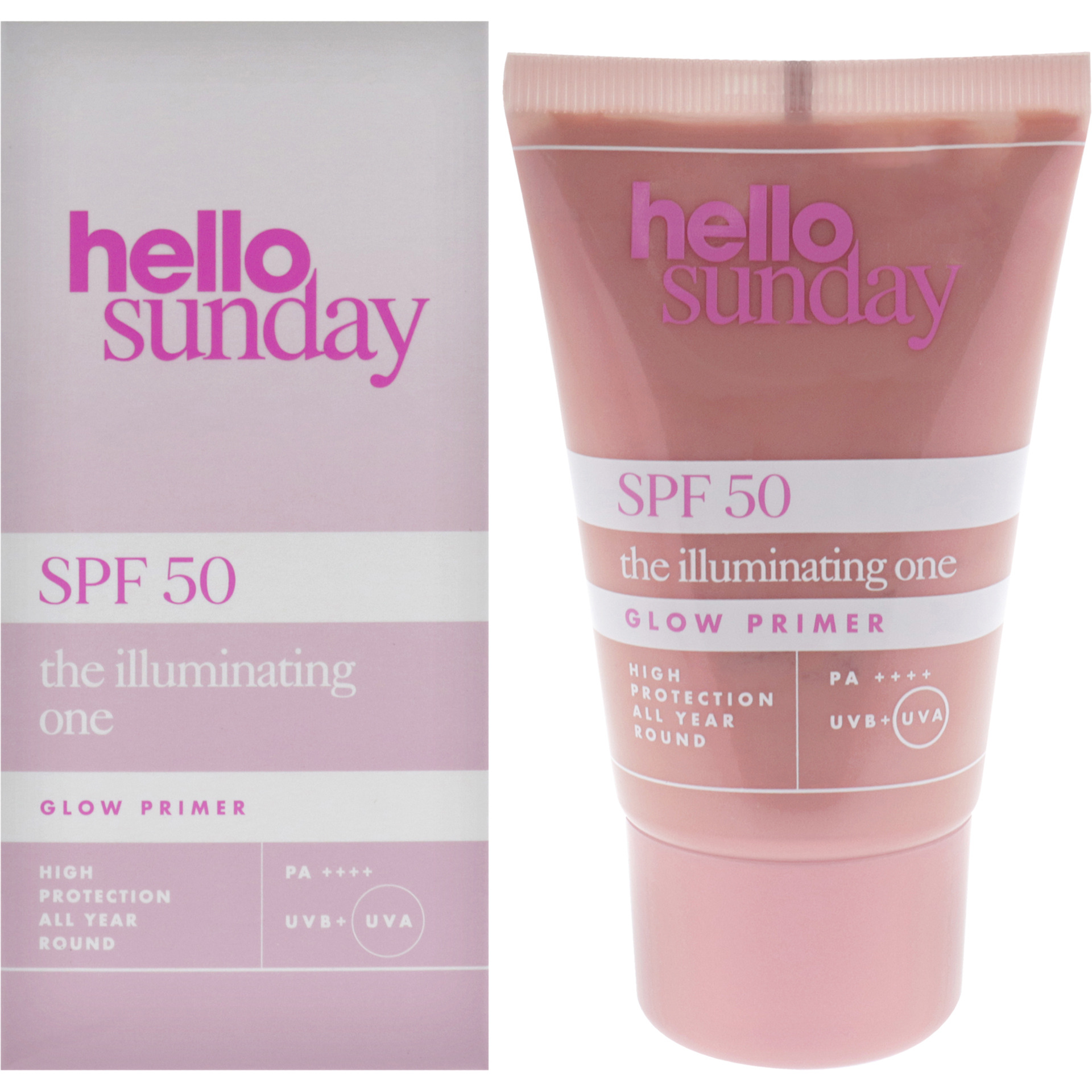 The Illuminating One Glow Primer SPF 50 PA Plus by Hello Sunday for Unisex - 1.7 oz Primer